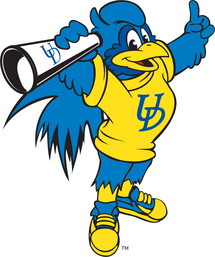 Delaware Blue Hens 1999-2009 Mascot Logo v8 t shirts iron on transfers